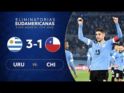 uruguay vs chile resultado